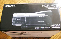 HDR-HC1 箱の側面