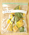 冷凍保存で食費節約-カボチャ